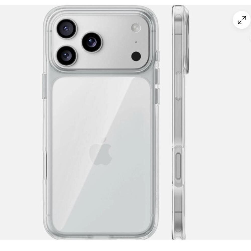 TORRAS Magnetic Slim Fit for iPhone 17 Pro Case 6.3 inch, Ultra-Thin, clear